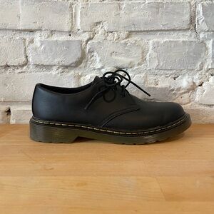 Dr. Martens Black Leather Youth Oxford UK4 EU37